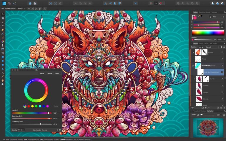 affinity designer macbook Screenshot
