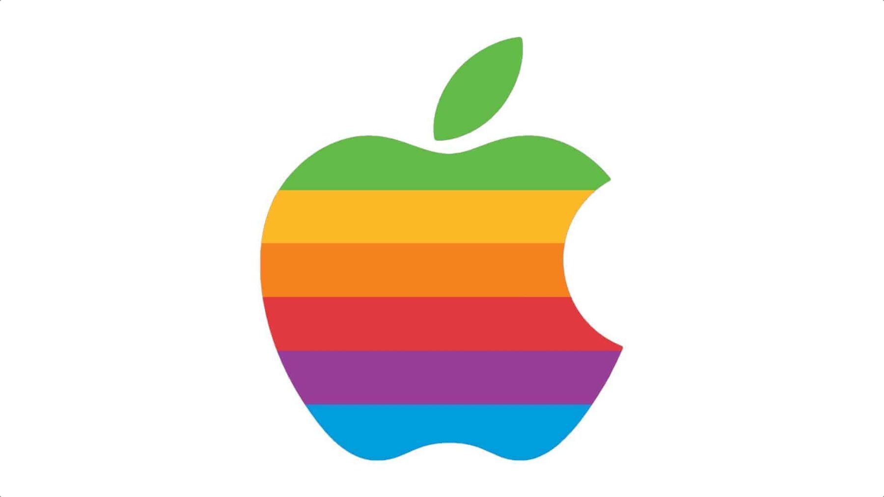 Apple Logo Farbe