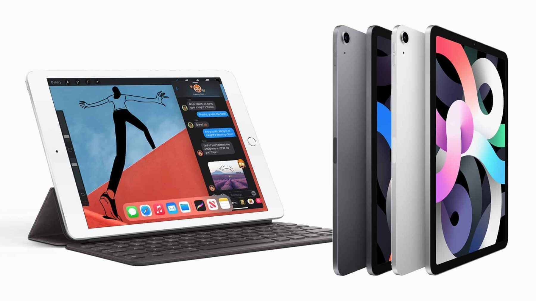 Apple iPad 8 und iPad Air 4