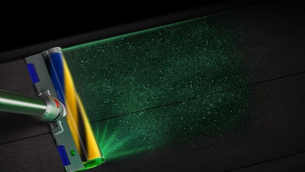 Dyson V15 Detect Laser