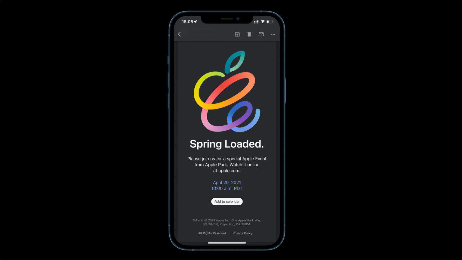 Apple Event 2021 Spring