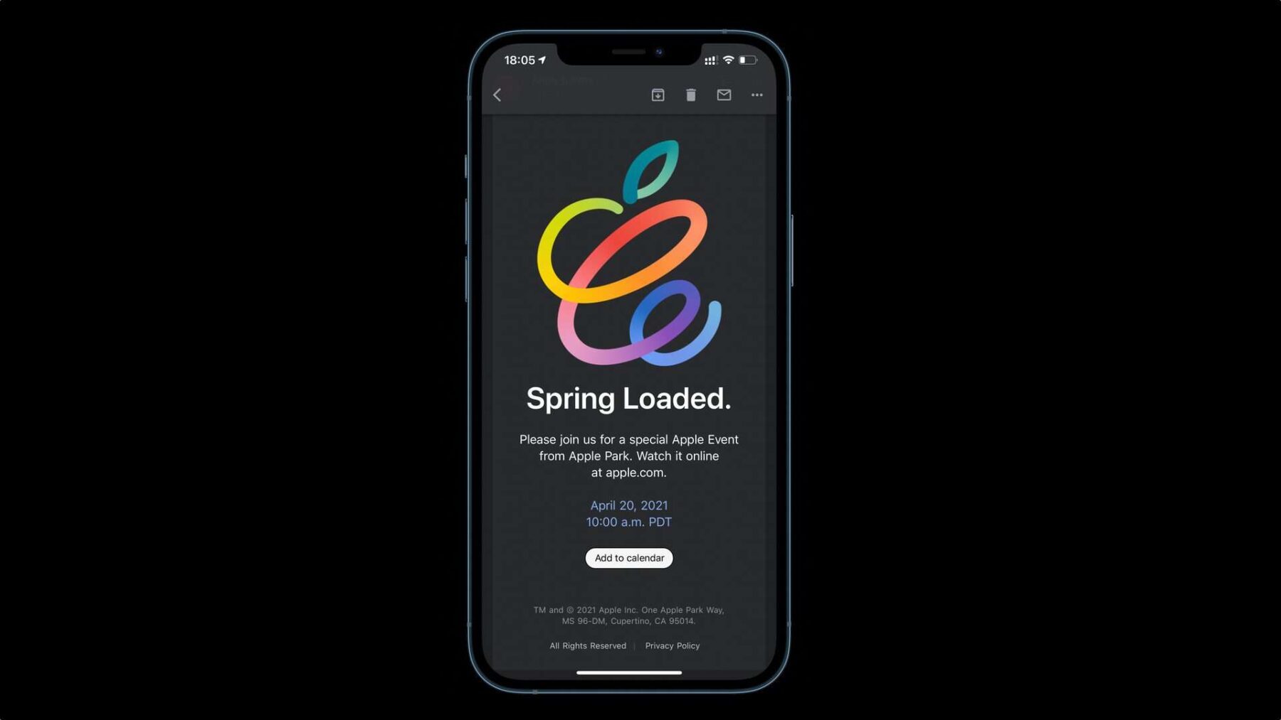 Apple Event 2021 Spring