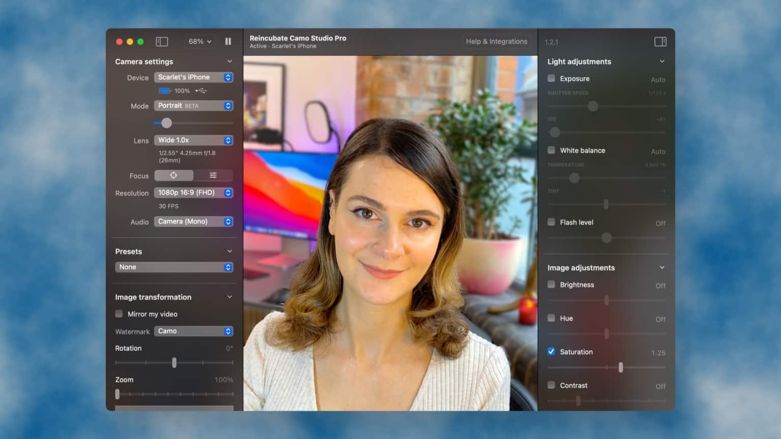 Camo Webcam App Desktop
