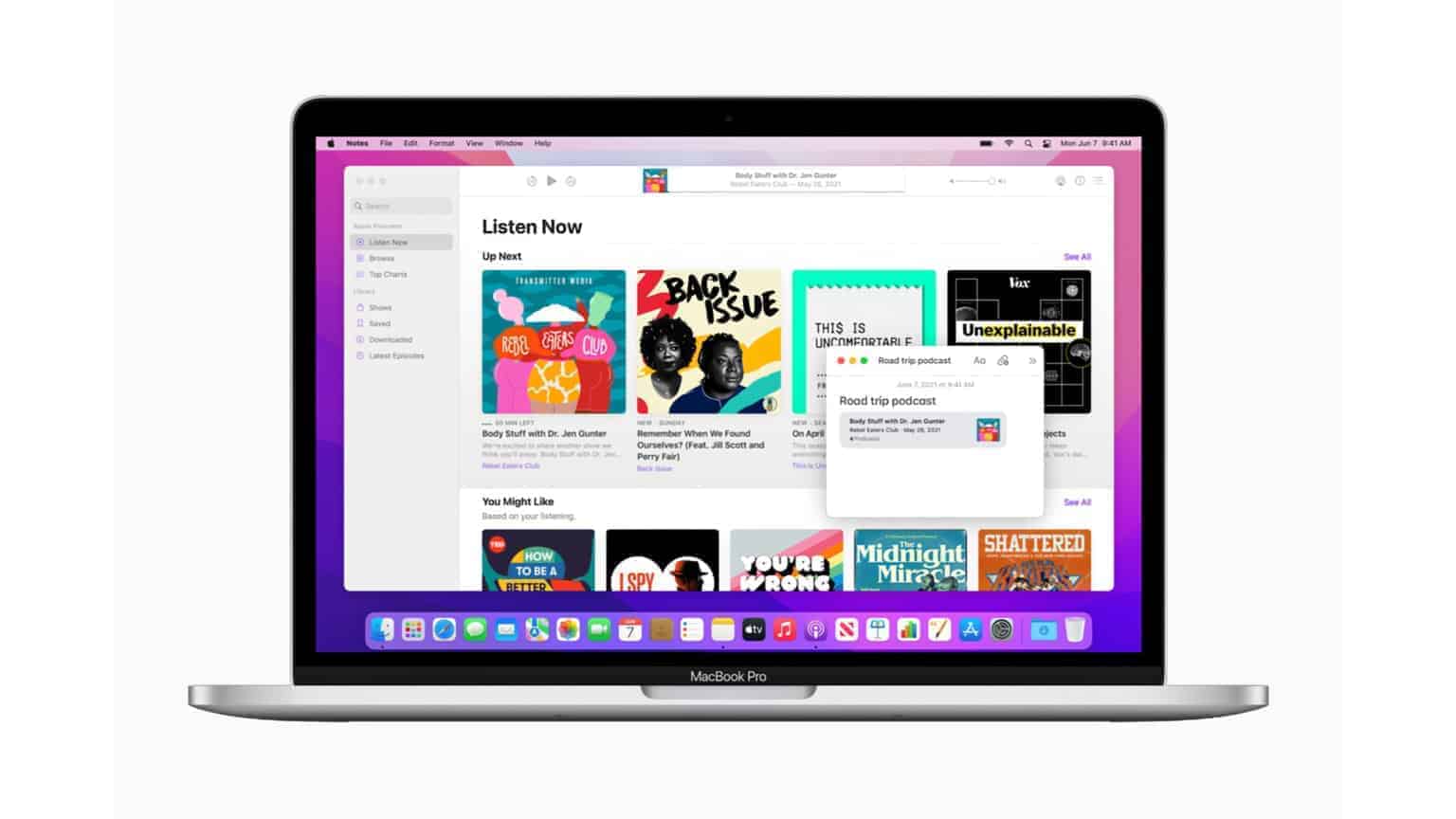 Schnellnotiz macOS Monterey