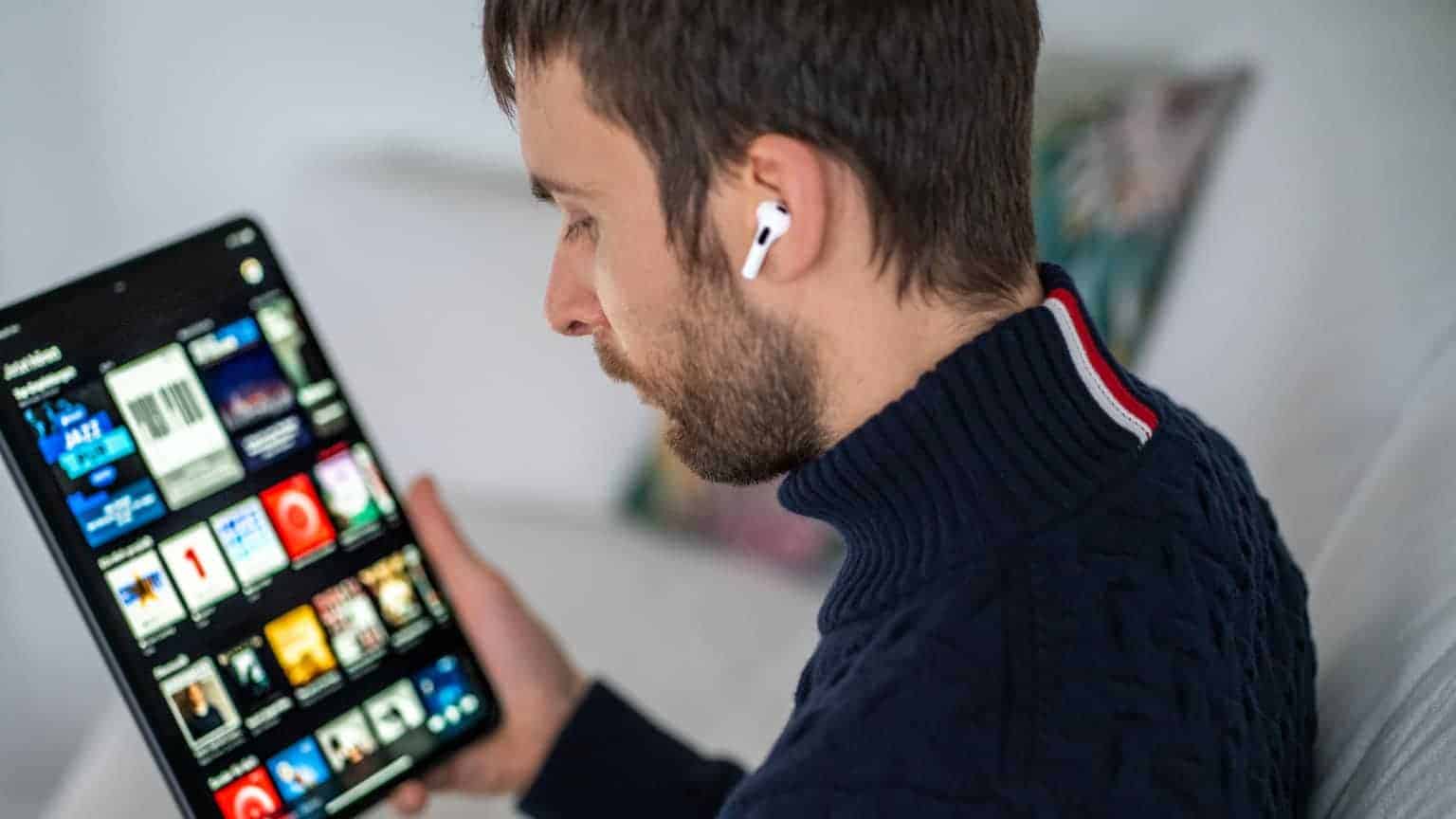 AirPods Generation 3 mit iPad Pro