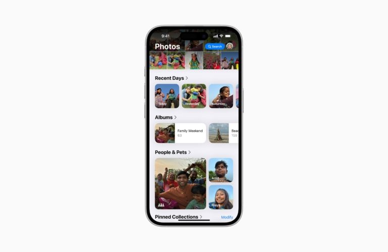 Apple iOS 18 redesigned Photos