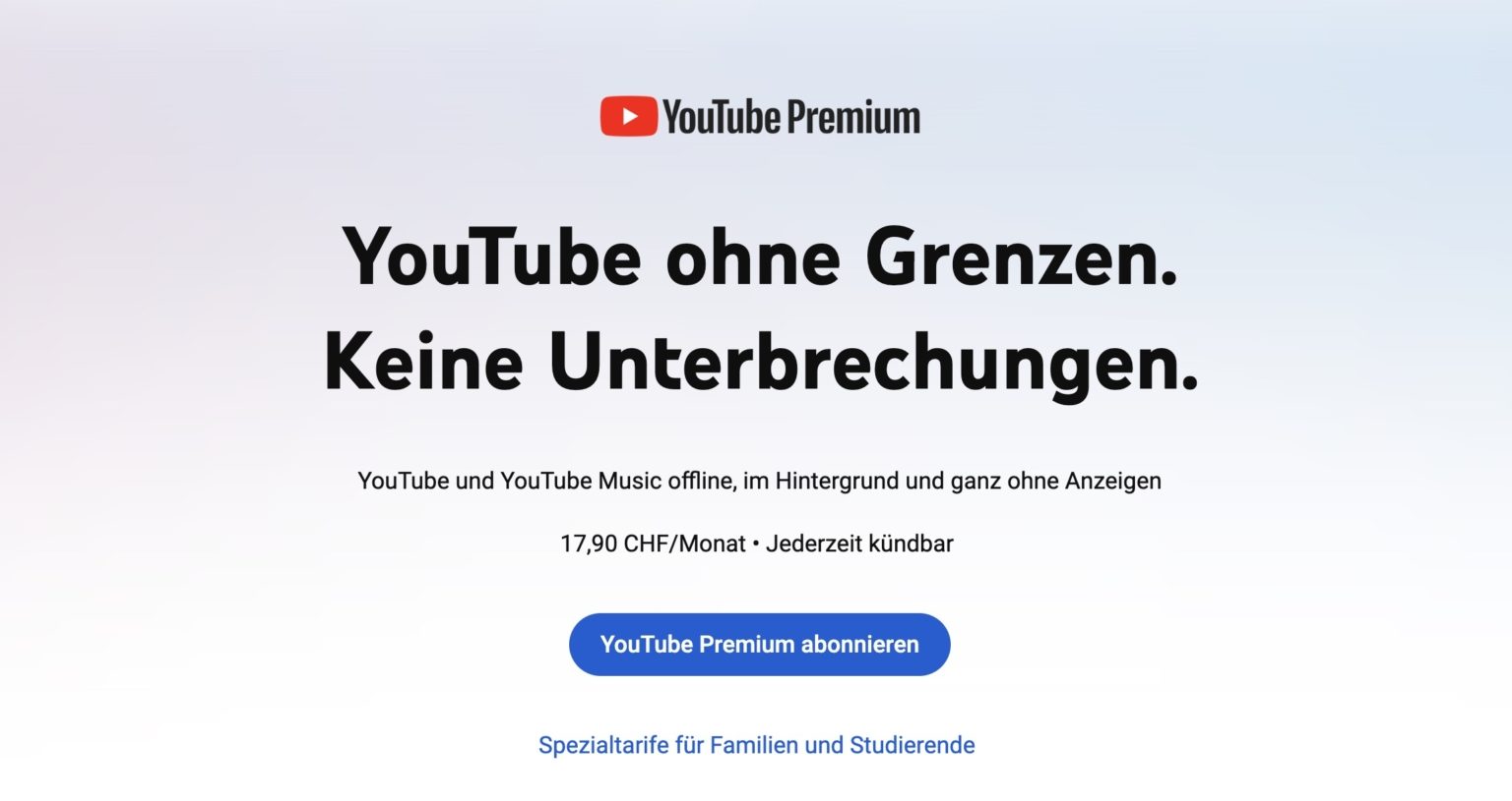 Youtube Premium Preis 2024