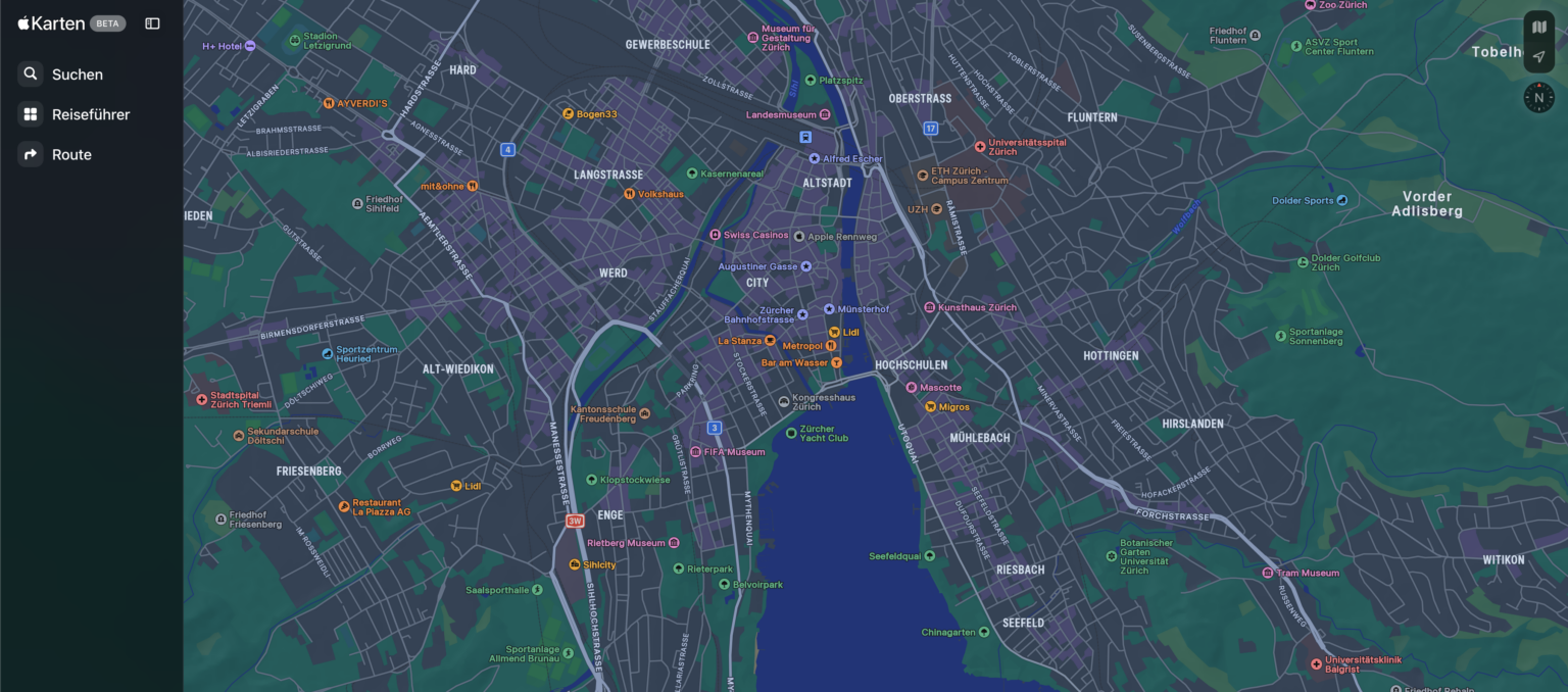 Apple Maps Web