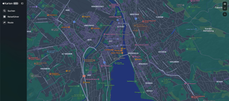 Apple Maps Web