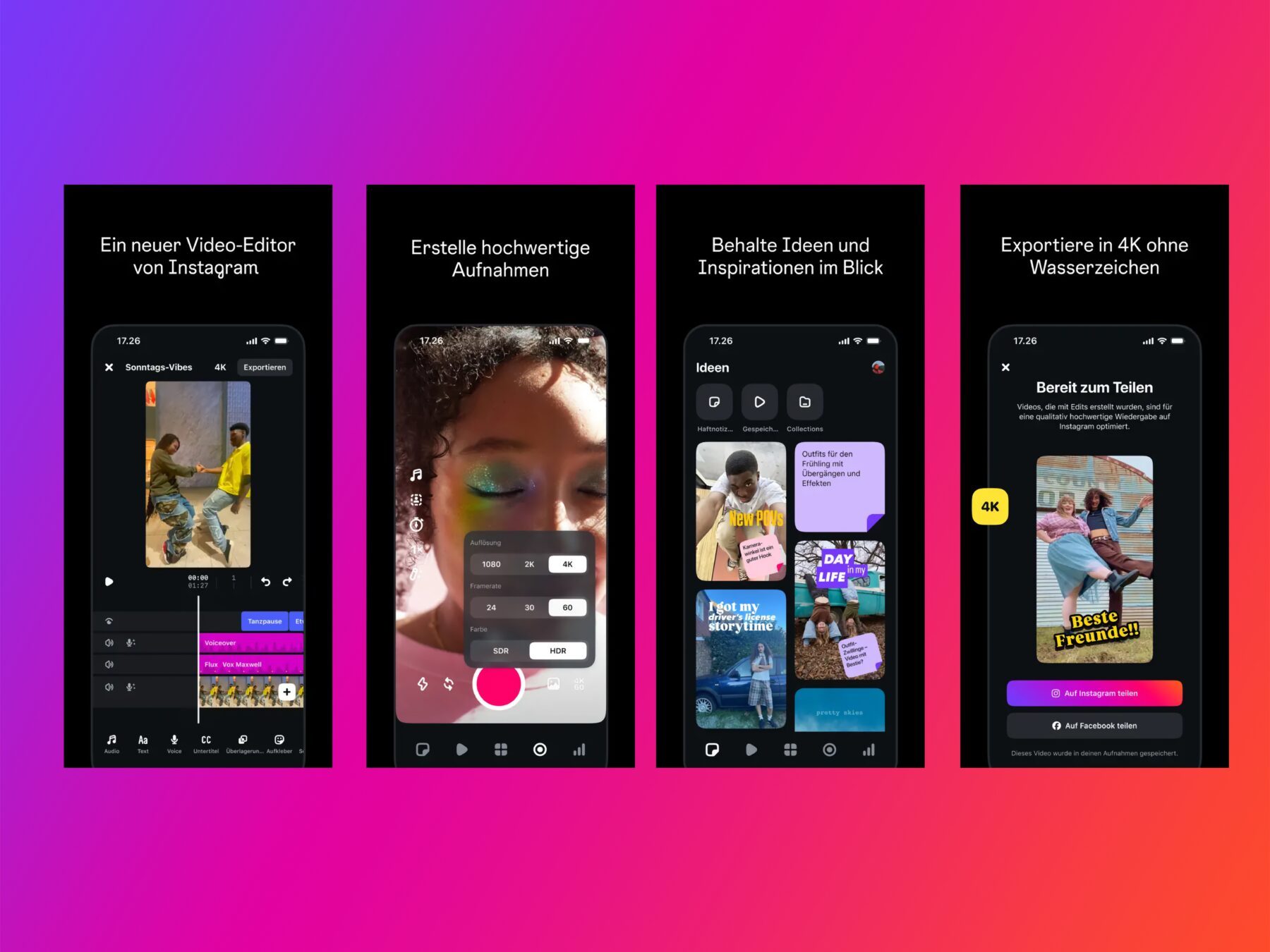 Meta startet „Instagram Edits“: Neue Video-App als CapCut-Konkurrenz ...