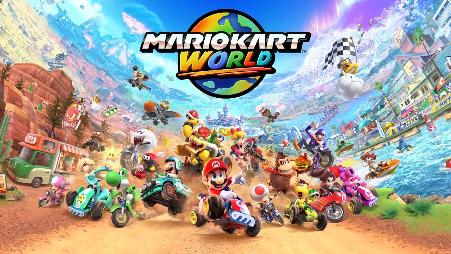 mario kart world