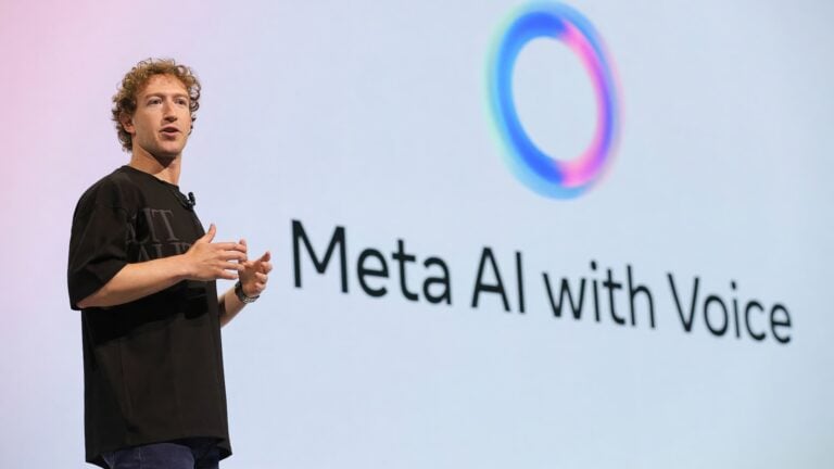 Meta AI mit Mark Zuckerberg