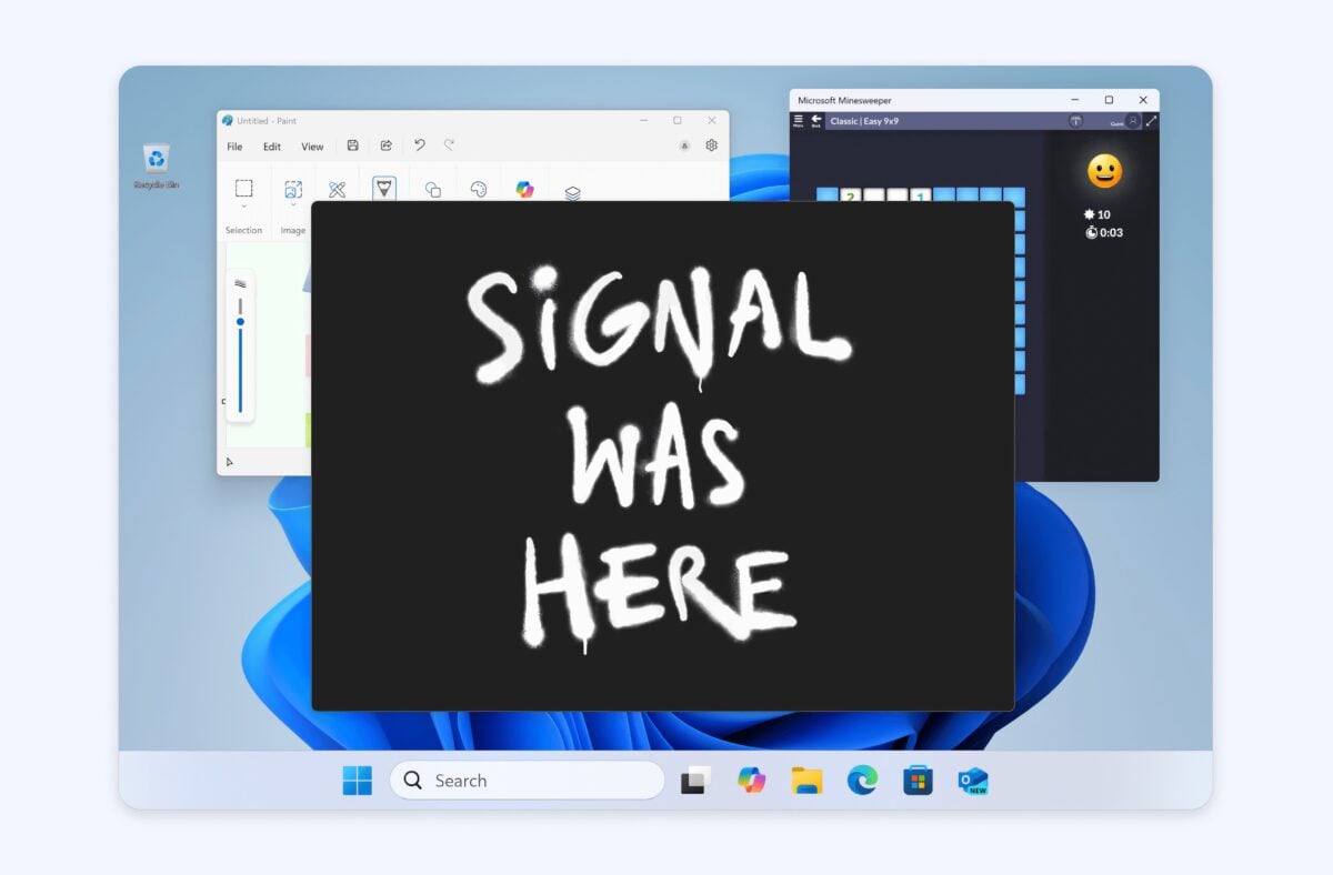 signal recall microsoft