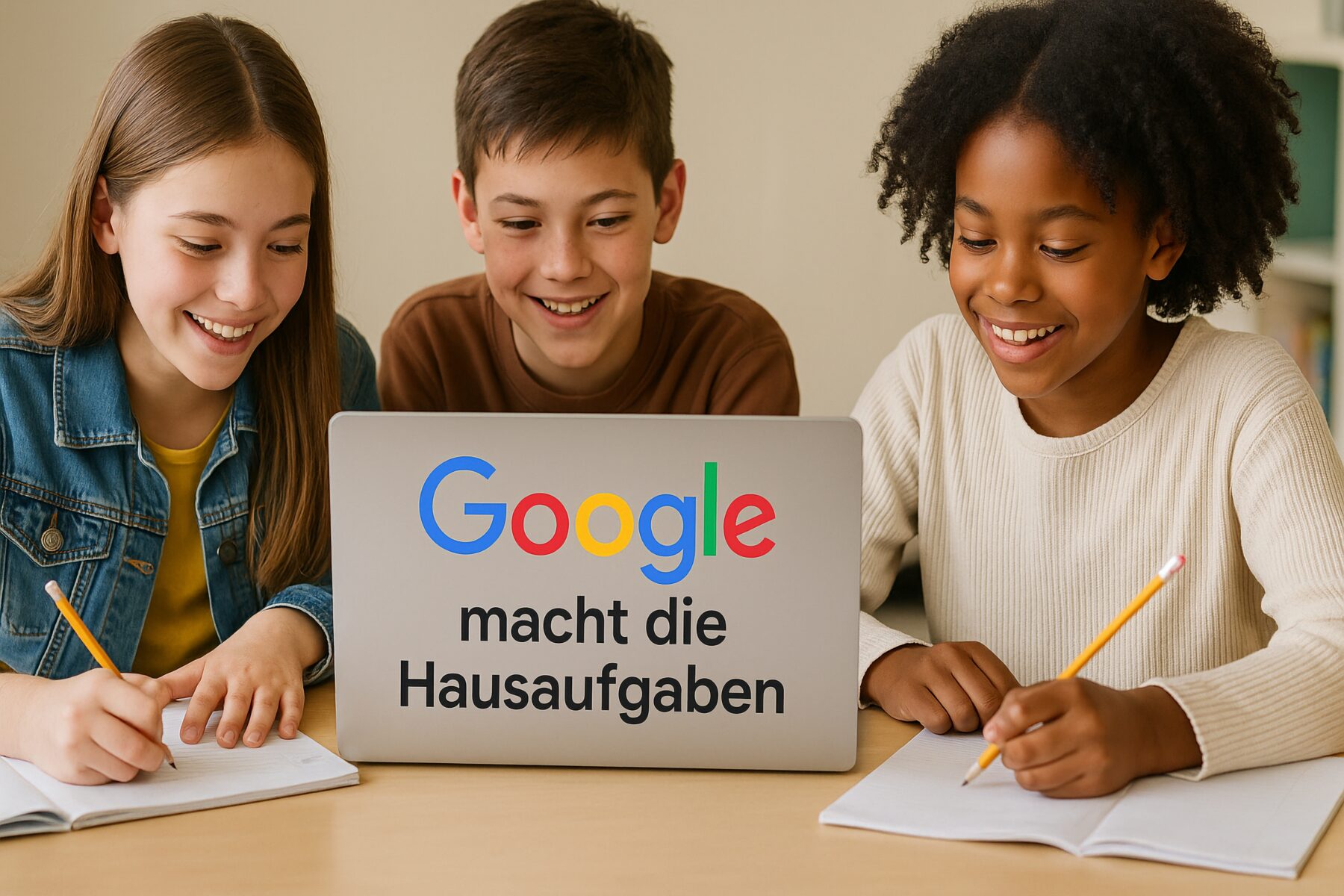 Google macht die Hausaufgaben mit KI
