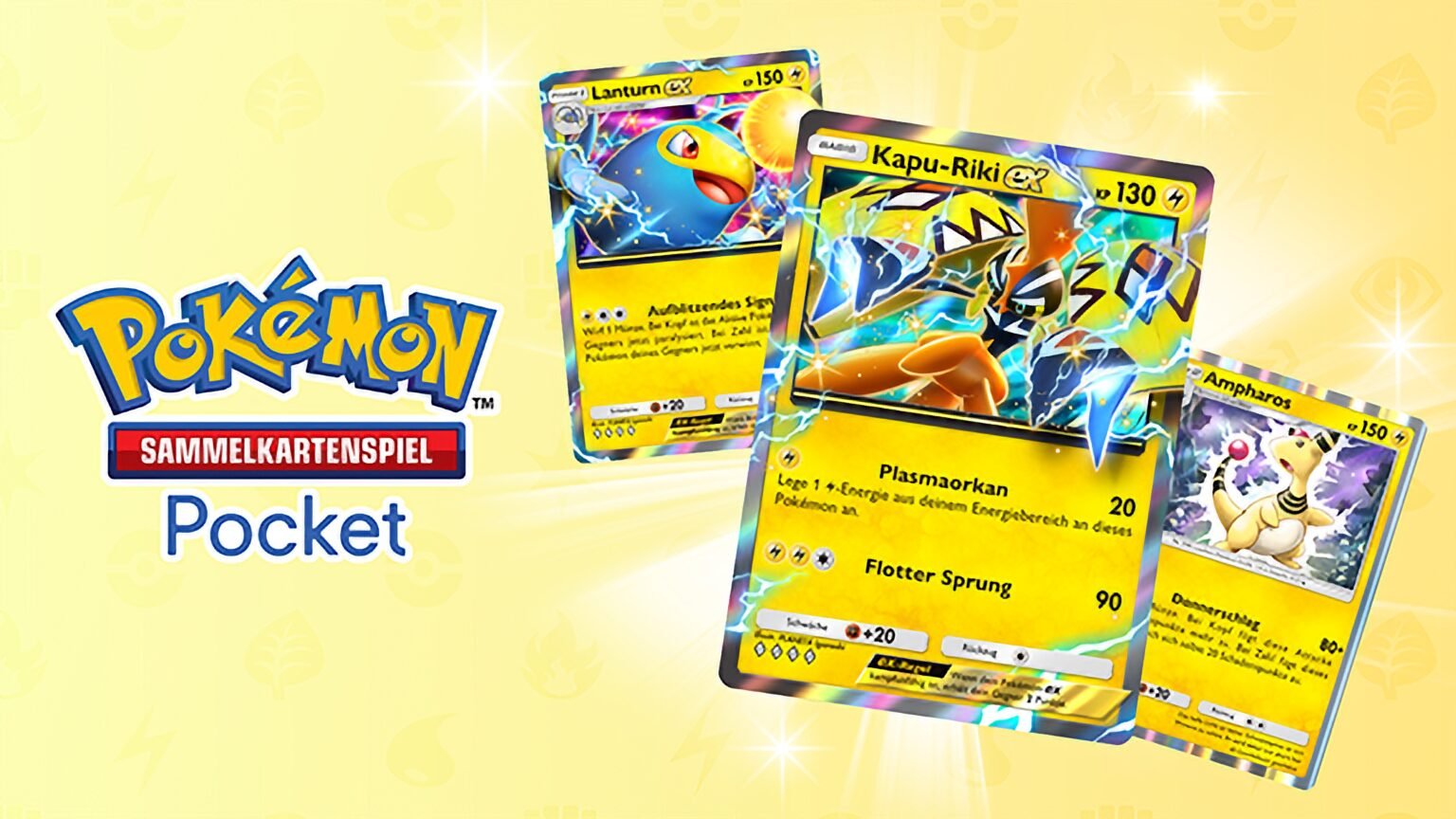 Pokémon-Sammelkartenspiel-Pocket- Elektro-Event