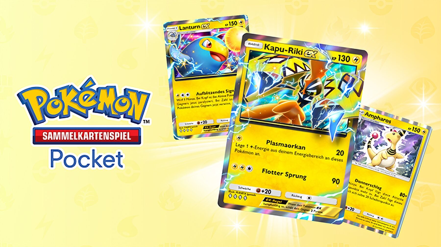 Pokémon-Sammelkartenspiel-Pocket- Elektro-Event