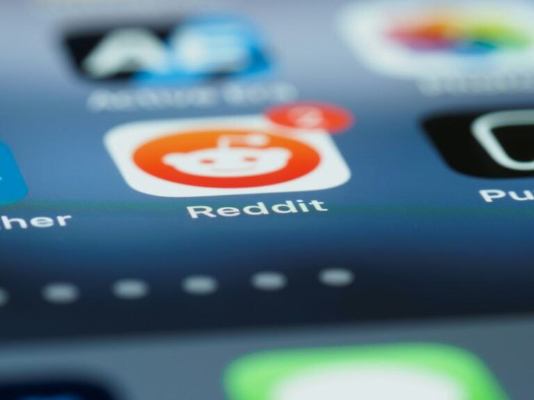 Reddit auf iPhone Screen