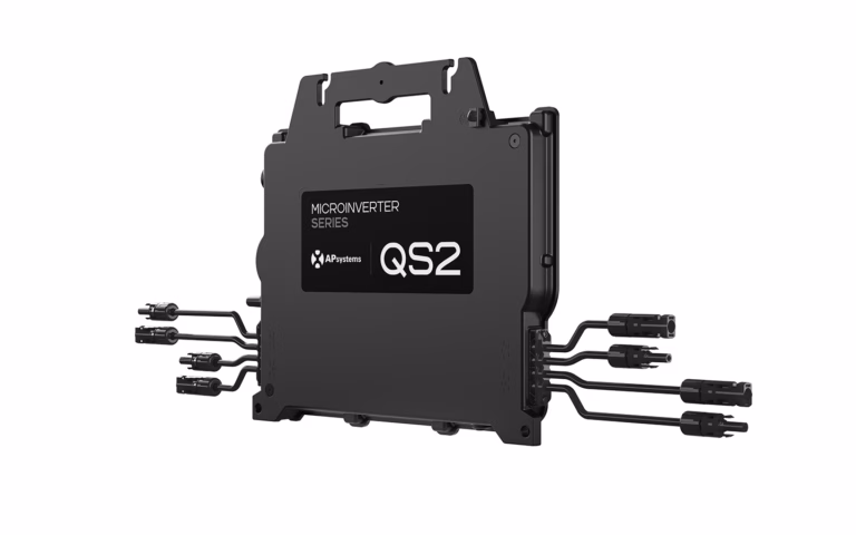 APsystems QS2 Mikrowechselrichter - Beispiel eines modernen Microinverters